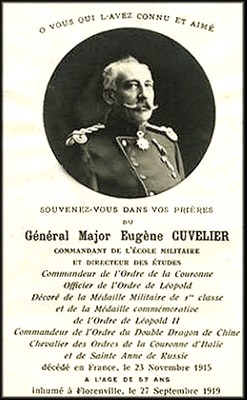 site  gén maj Eugène Cuvelier faire-part