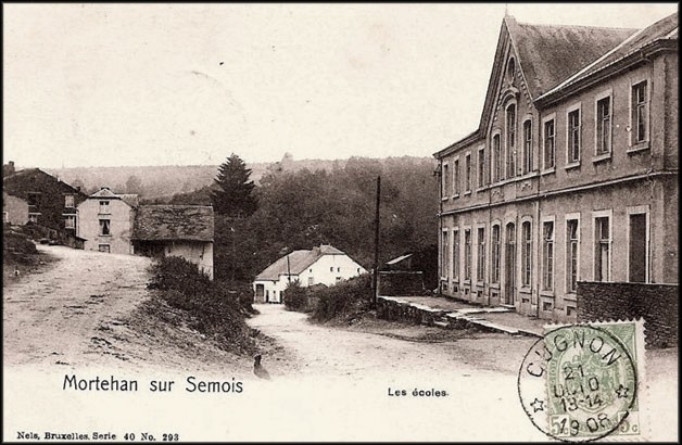 site mortehan l'école 1908