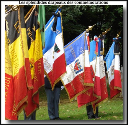 site les drapeaux des commémorations
