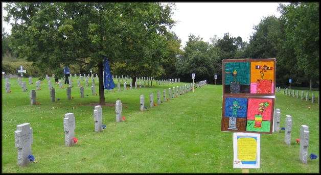 site virton le cimetière de bellevue décoré pour les journées du patrimoine en 2007