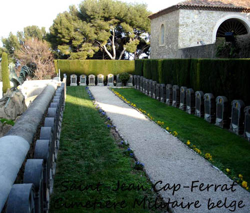 ws cap ferrat cimetière militaire belge 14-18