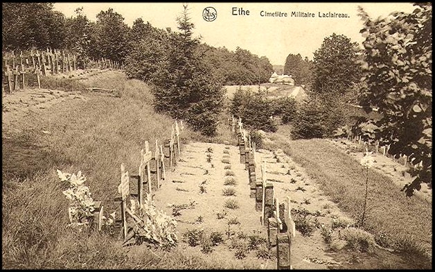 site ethe cimetière  militaire laclaireau