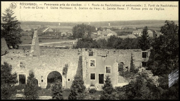 site panorama de ruinesrossignol 1914
