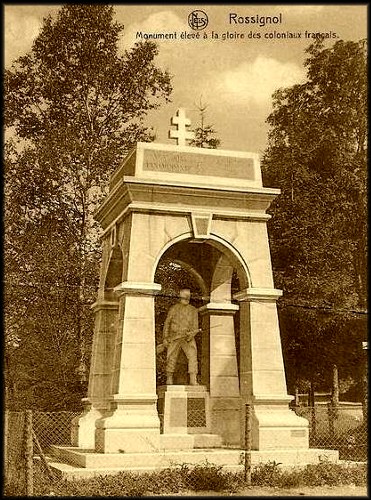 site rossignol le monument colonial inauguré en 1925
