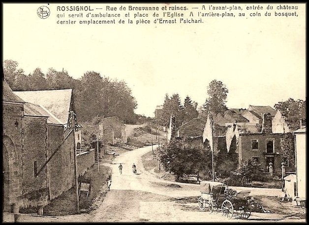 site rossignol rue de breuvanne en ruines près du château