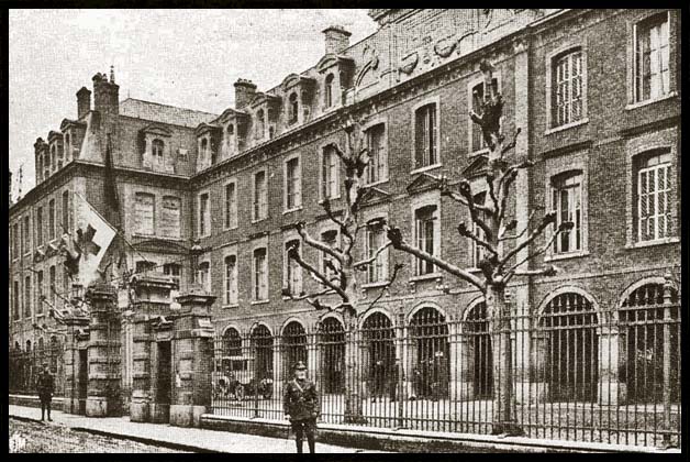 site so fr 1914 le Havre l'hôpital