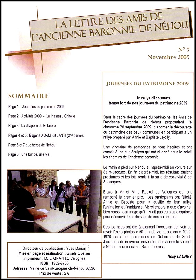 site le Bulletin Néhou  p.1