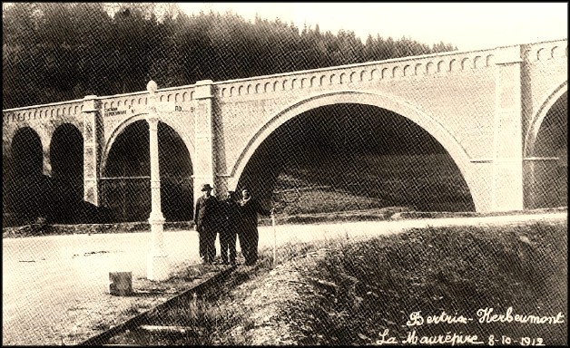 site 1912  8 Oct le viaduc de la maurépire terminé