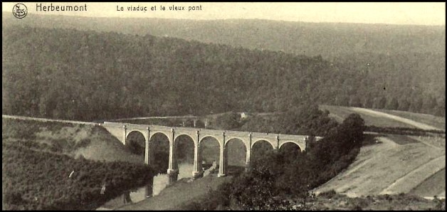 site herbeumont en 1914 le viaduc