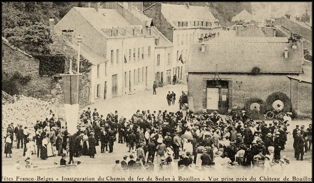 site 1910 24 juil inauguration ligne sedan bouillon