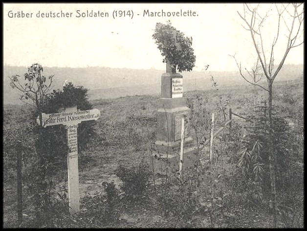 site marchovelette soldats allemands sépultures