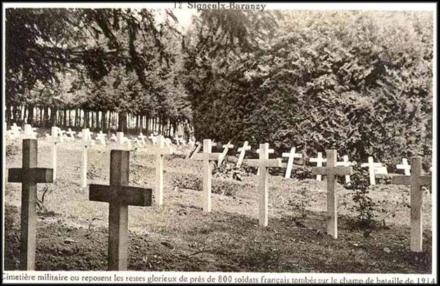 site signeulx baranzy cimetière français