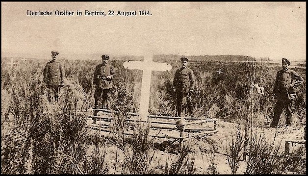 site bertrix 22 août tombe allemande