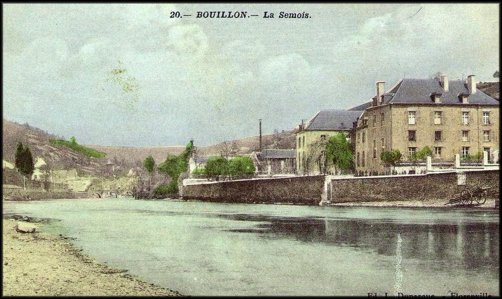 site bouillon 1911 color semois