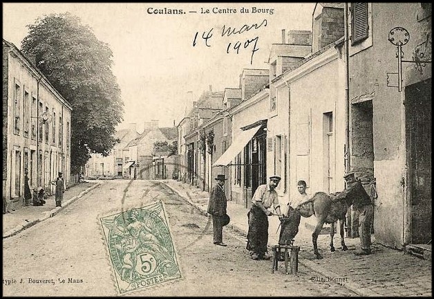 site coulans centre du bourg 1907