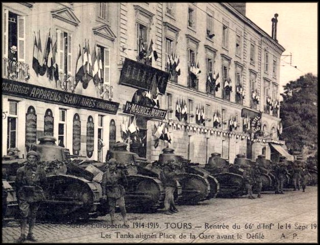 site tanks et 66è ri 14 sept 1919