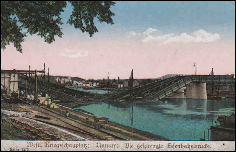 site so be namur pont de luxembourg détruit color