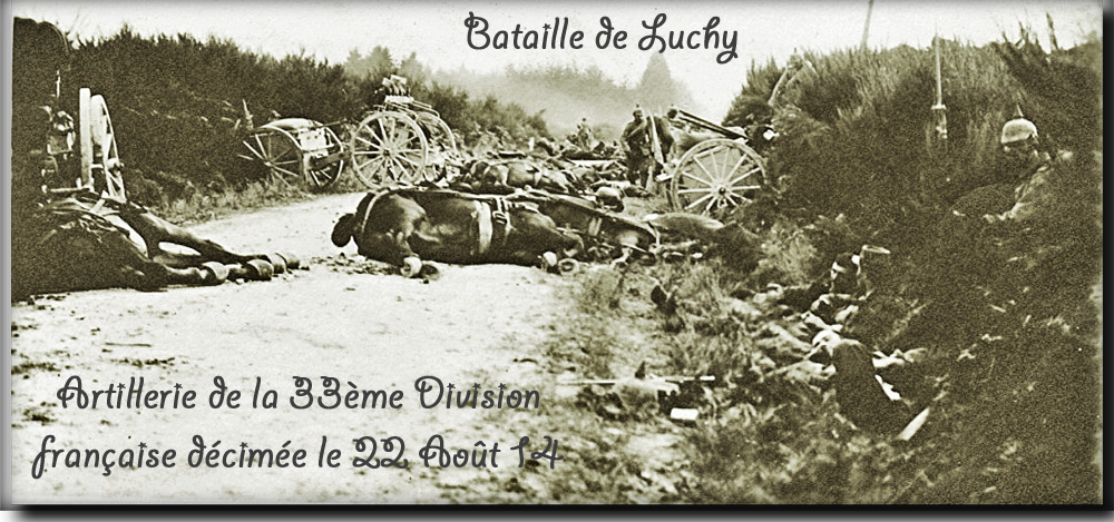 site so be  bertrix artillerie 33ème division anéantie