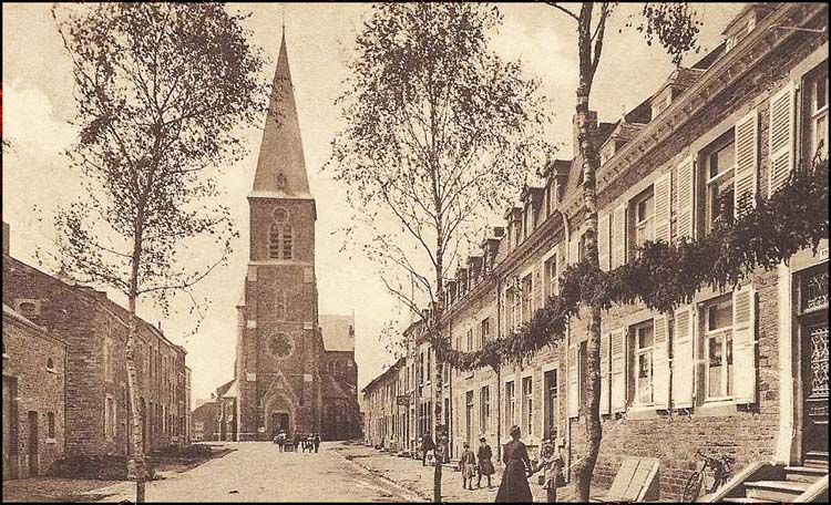 site so be paliseul clocher 1918