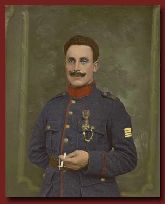 Félix Body Tenue de Sergent en 1914 color mibbcad