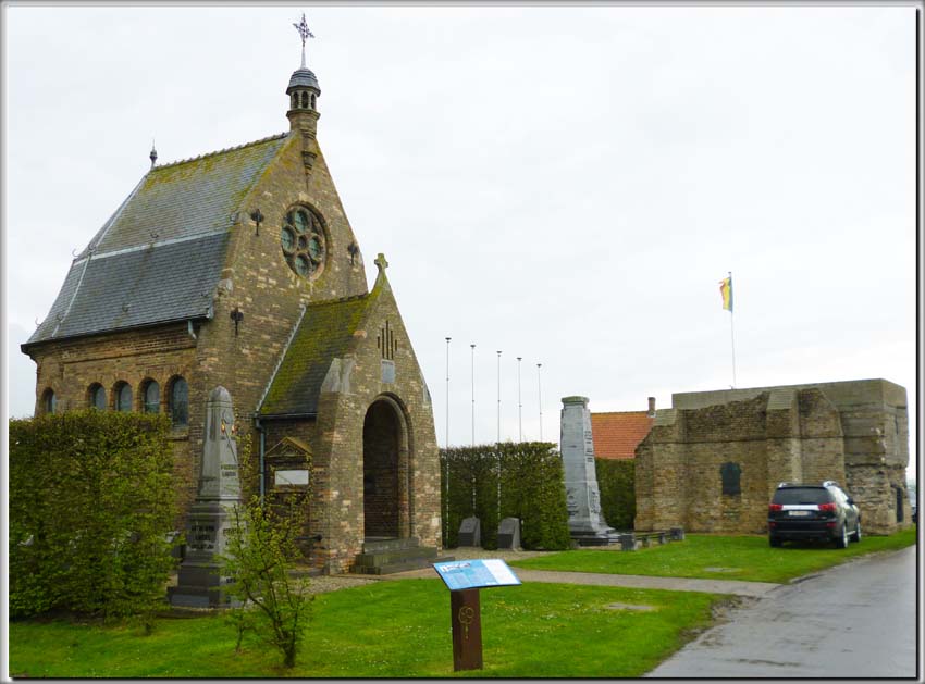 site so be oud-stuivekenskerke  site souvenir chapelle et monuments