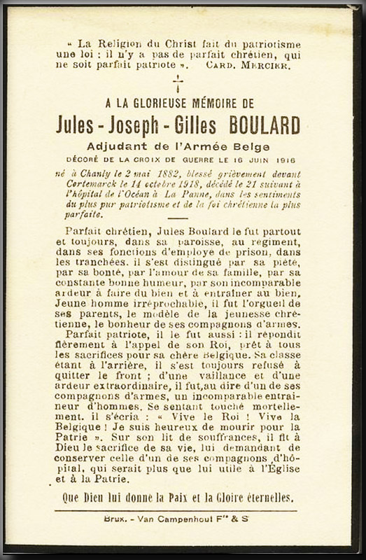 site me be 13ème ligne boulard jules  dcd 21 oct 1918 cortemark copie