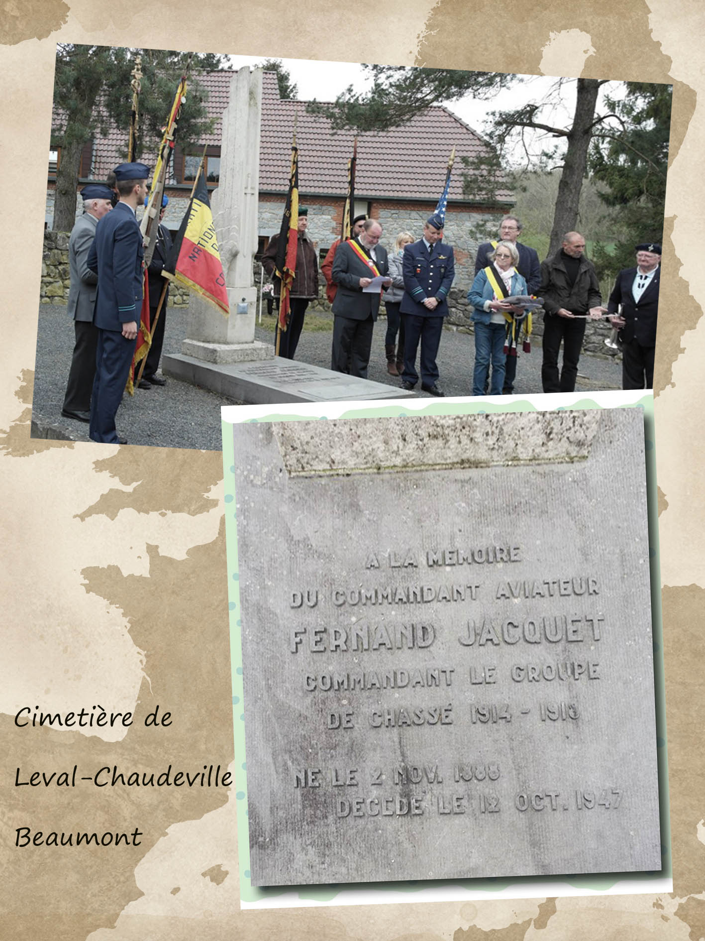 site to be cimetière leval chaudeville beaumont