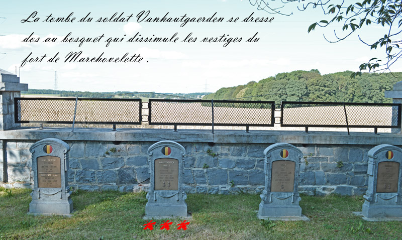site to be sdt vanhautgarden les sépultures dos au fort
