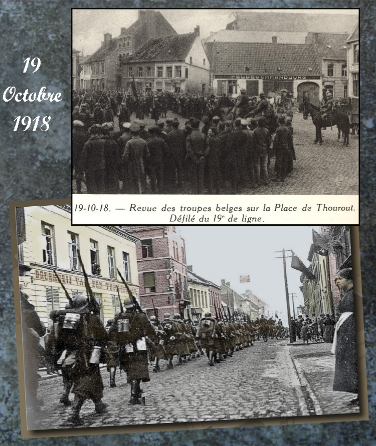 asu 19 oct 1918 defilé Thourout