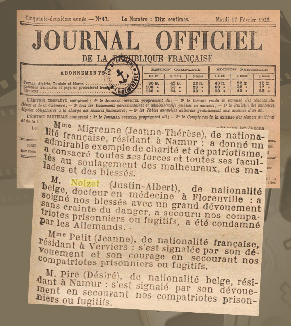 asu extrait journal officiel RF 17 Fév 1920