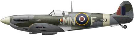 asu mibb-Spitfire-Mk-Vb--Belgian-Squadron-August-September-1942