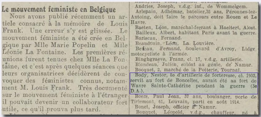 len 1917 L'indépendance_belge nestor body