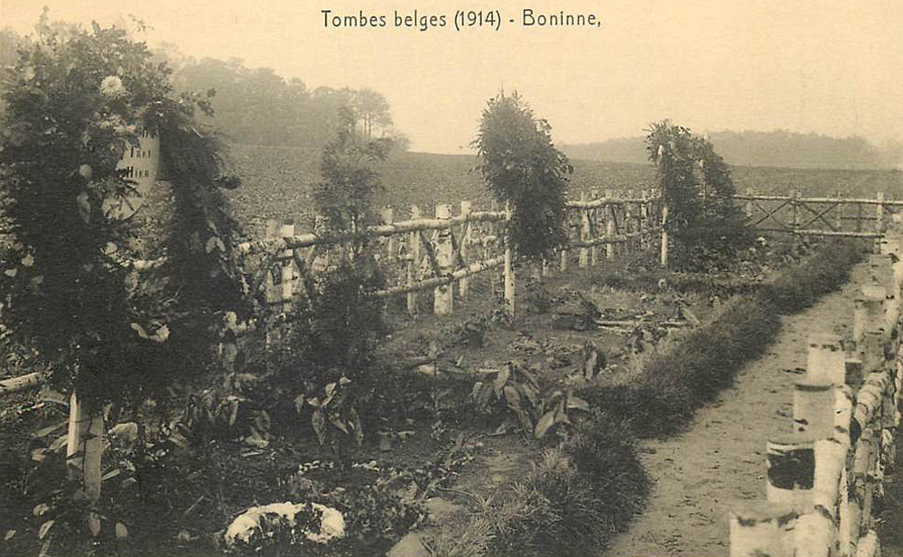len be nam boninne tombe belges1914
