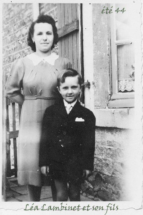 asu lea lambinet 1944 et son fils guy