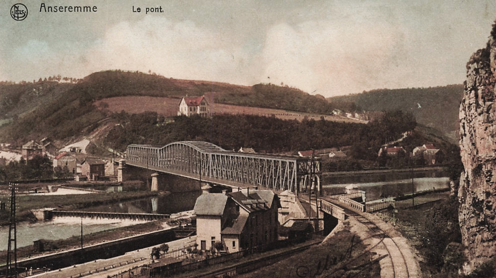 len le pont chemon fer anseremme 1910