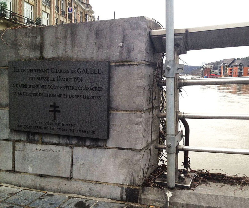 len plaque pont dinant croix de lorraine