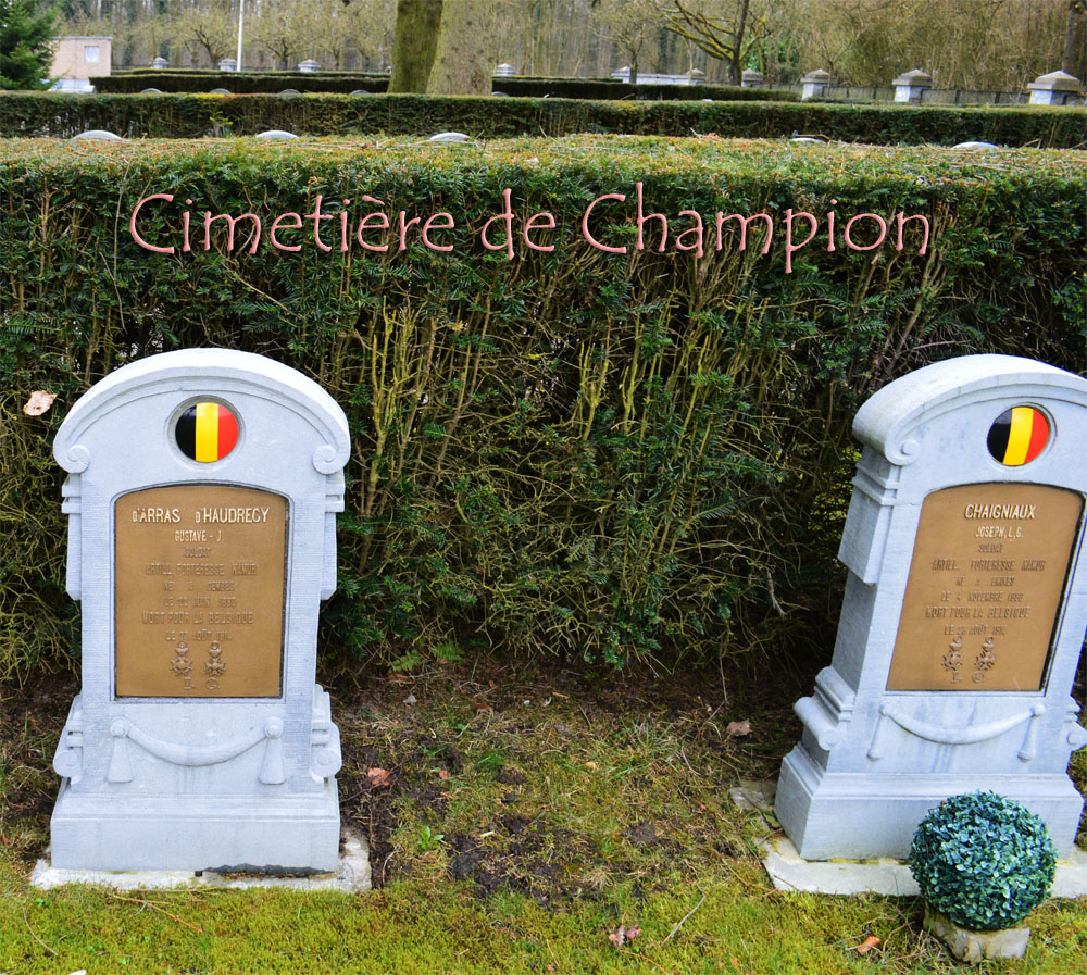 len cimetière champion sepult d'arras daudrecy