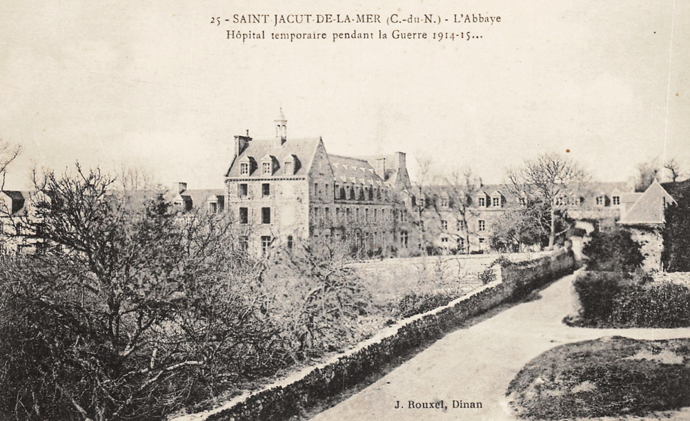 len saint jacut hopital temporaire à l'abbaye