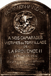 len plaque commémorative 1916